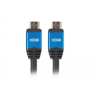 LANBERG HDMI kabelis - M/m v2.0 4k Cu 3m Melns