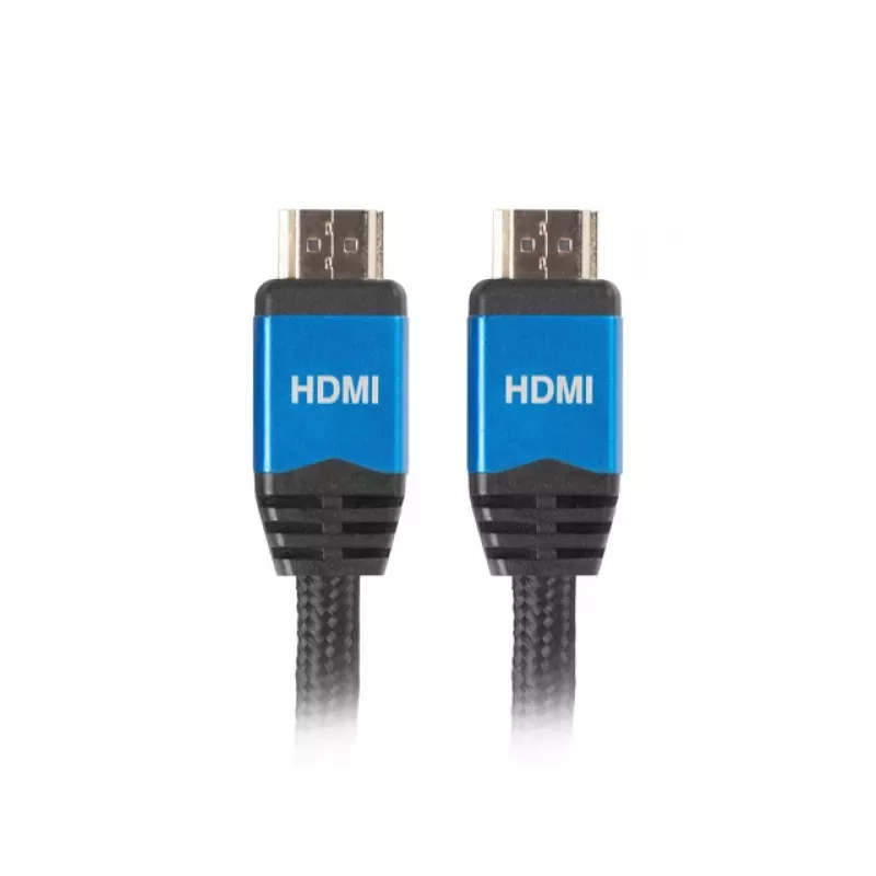 LANBERG HDMI kabelis - M/m v2.0 4k Cu 3m Melns