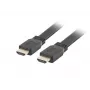 LANBERG HDMI kabelis - V/v v2.0 4k plakans - 5m melns