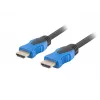 LANBERG HDMI kabelis - M/m V2.0 4k Cu Melns 1.8m