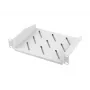 LANBERG Fiksēts plaukts 10 collu 1U/254x180mm maksimālā slodze līdz 20 kg pelēks