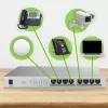 Zyxel GS1008HP Nepārvaldāms Gigabitu Ethernet (10/100/1000) barošana pa Ethernet (PoE) Pelēks