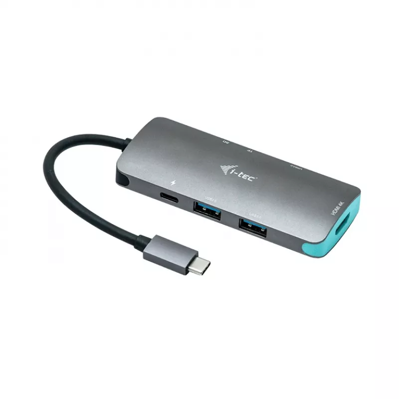 Dokstacija i-tec Metal USB-C Nano Dock 4K HDMI + Power Delivery 100 W