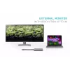 Dokstacija i-tec Metal USB-C Nano Dock 4K HDMI + Power Delivery 100 W