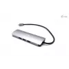 Dokstacija i-tec Metal USB-C Nano dokstacija 4K HDMI LAN strāvas padeve 100 W