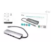 Dokstacija i-tec Metal USB-C Nano dokstacija 4K HDMI LAN strāvas padeve 100 W