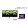 Dokstacija i-tec Metal USB-C Nano dokstacija 4K HDMI LAN strāvas padeve 100 W