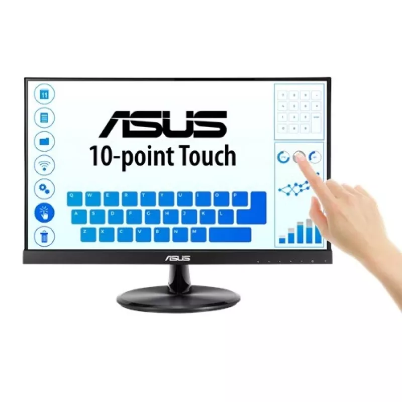 ASUS VT229H datora monitors 54.6 cm (21.5 collu) 1920 x 1080 pikseļi Full HD LED skārienekrāns Melns