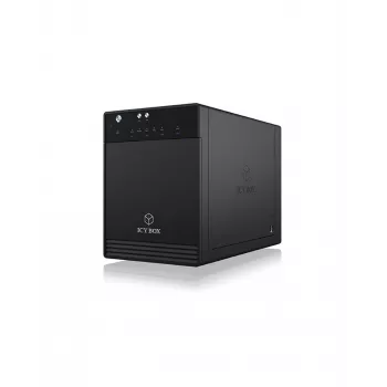 ICY BOX IB-3740-C31 HDD/SSD korpuss Melns 2.5/3.5 collas