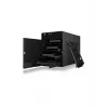 ICY BOX IB-3740-C31 HDD/SSD korpuss Melns 2.5/3.5 collas