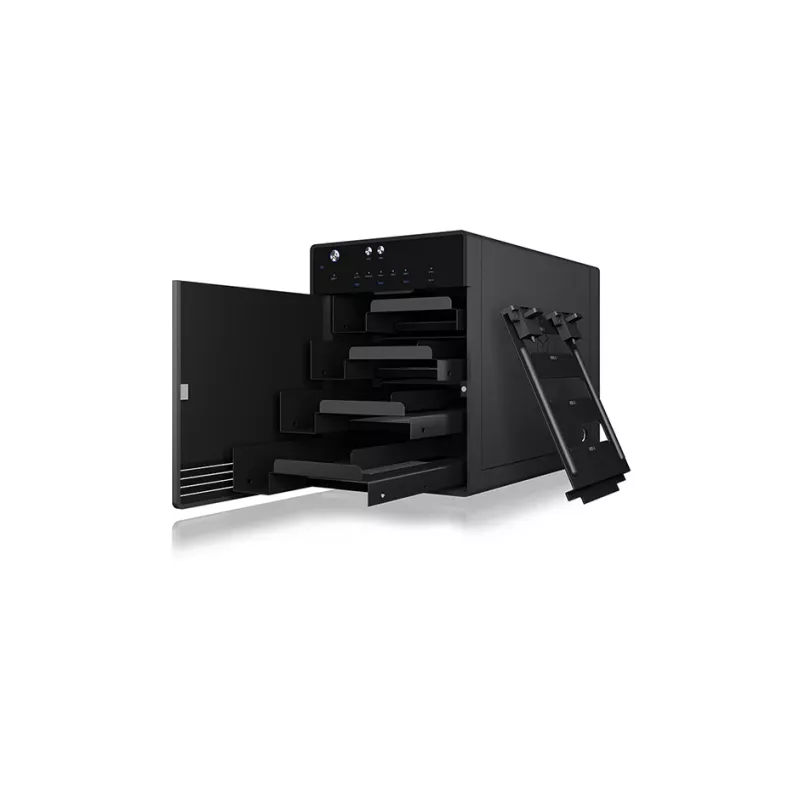 ICY BOX IB-3740-C31 HDD/SSD korpuss Melns 2.5/3.5 collas