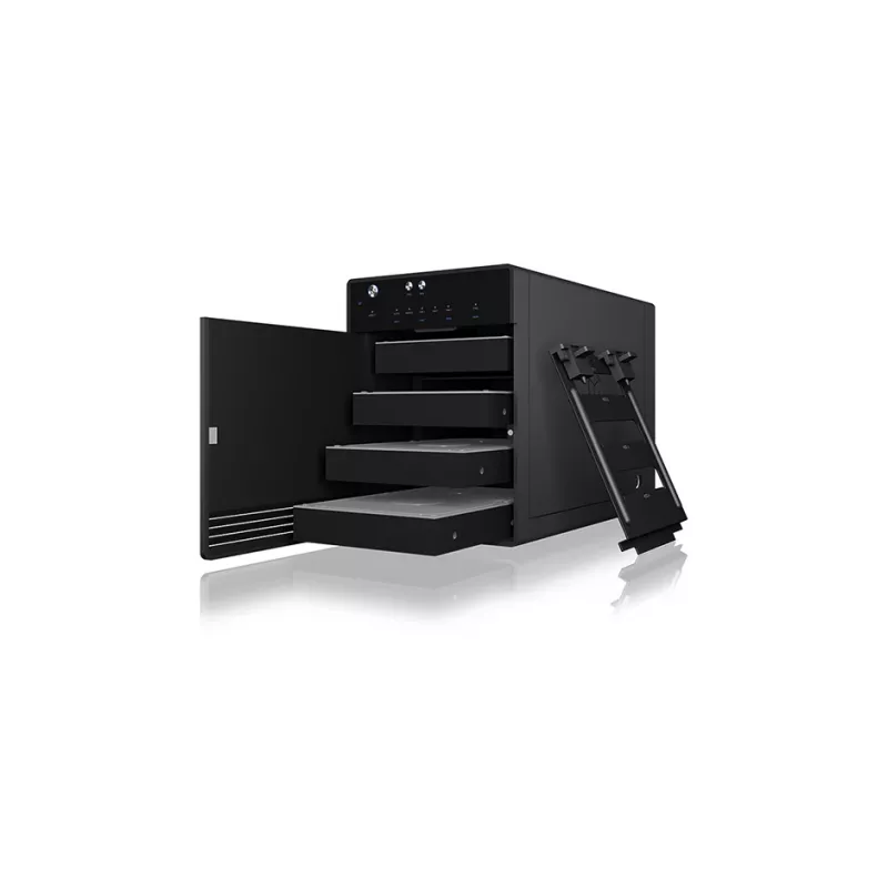 ICY BOX IB-3740-C31 HDD/SSD korpuss Melns 2.5/3.5 collas