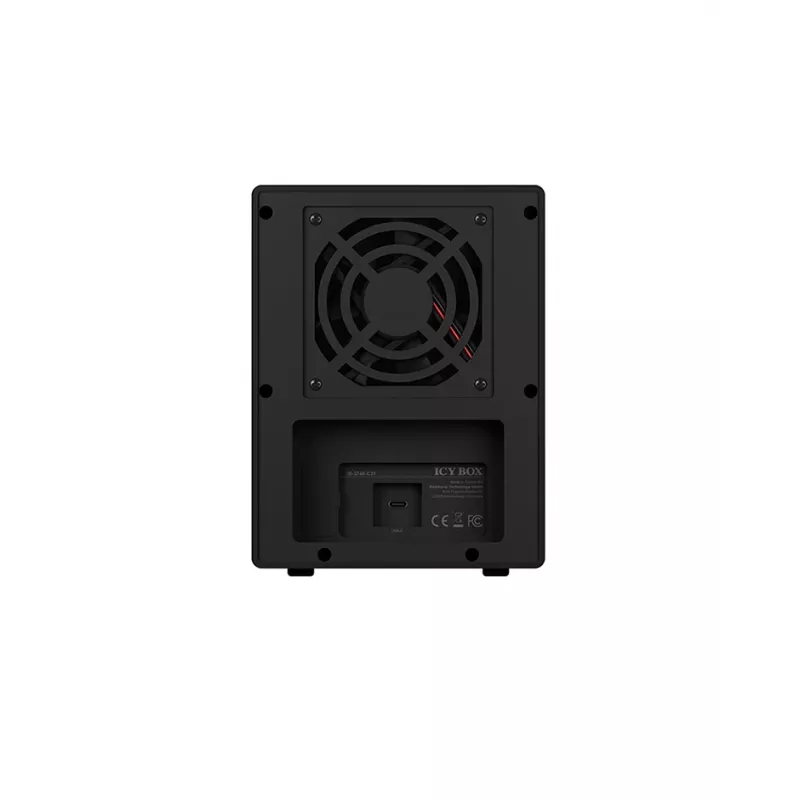 ICY BOX IB-3740-C31 HDD/SSD korpuss Melns 2.5/3.5 collas
