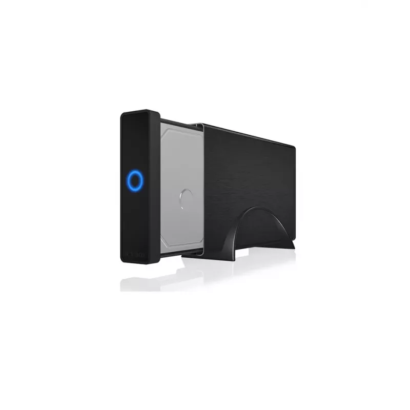 ICY BOX IB-377-C31 HDD/SSD korpuss Melns 3.5 collas