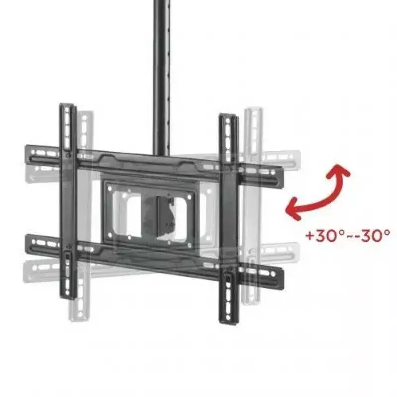 Griestu stiprinājums MACLEAN MC-803 LED/LCD monitoriem 23–100 collu līdz 50 kg VESA 600×400