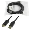 DisplayPort kabelis LogiLink CV0076 7,5 m Melns
