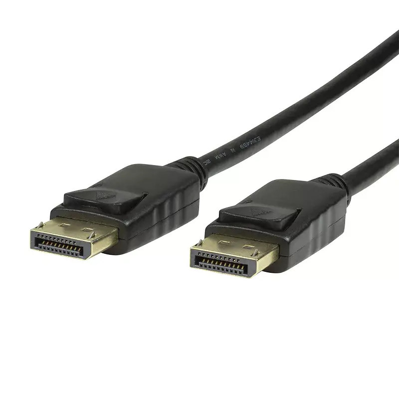 DisplayPort kabelis LogiLink CV0076 7,5 m Melns