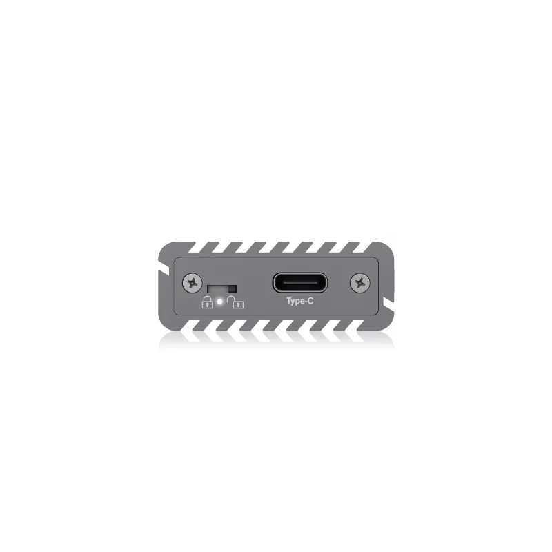 ICY BOX IB-1817M-C31 SSD korpuss Pelēks M.2