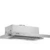 Bosch Serie 4 DFT63AC50 tvaika nosūcējs Daļēji iebūvējams (izvelkams) Sudrabs 360 m³/h