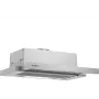 Bosch Serie 4 DFT63AC50 tvaika nosūcējs Daļēji iebūvējams (izvelkams) Sudrabs 360 m³/h