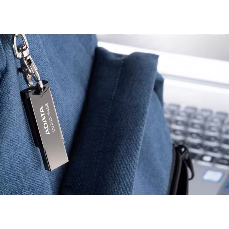 ADATA UV250 USB zibatmiņa 32 GB USB Type-A 2.0 Sudraba