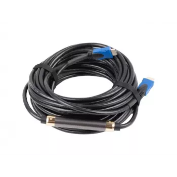 HDMI kabelis LANBERG CA-HDMI-20CU-0150-BK — 15 m, HDMI 2.0, A tips, 18 Gbit/s, 4K@60Hz, ARC, Ethernet
