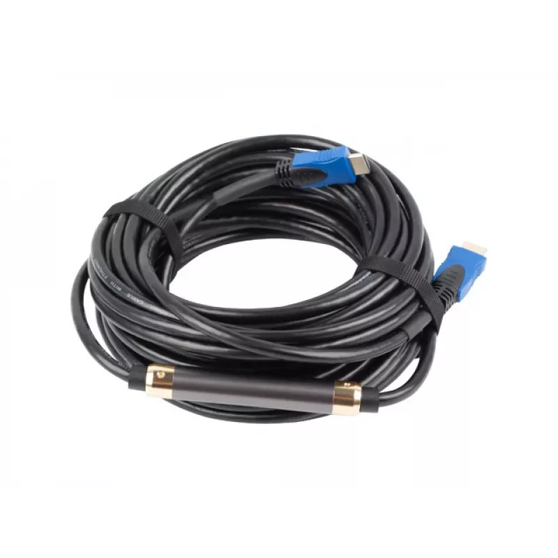 HDMI kabelis LANBERG CA-HDMI-20CU-0150-BK — 15 m, HDMI 2.0, A tips, 18 Gbit/s, 4K@60Hz, ARC, Ethernet
