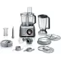 Bosch MC812M865 virtuves kombains 1250 W 3,9 L melns, nerūsējošais tērauds