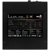 Aerocool LUXRGB550M RGB modulārs datora barošanas bloks 550W 80Plus Bronze 230V melns