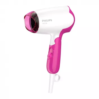 Philips Essential Care BHD003/00 matu fēns 1400 W Rozā, Balts