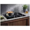 Electrolux EGG6407K Melna iebūvējama 59 cm gāzes plīts ar 4 degļiem