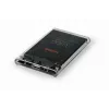 GEMBIRD USB 3.0 2,5 collu SATA HDD korpuss 9,5 mm diskam, caurspīdīga plastmasa