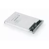 GEMBIRD USB 3.0 2,5 collu SATA HDD korpuss 9,5 mm diskam, caurspīdīga plastmasa
