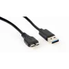 GEMBIRD USB 3.0 2,5 collu SATA HDD korpuss 9,5 mm diskam, caurspīdīga plastmasa