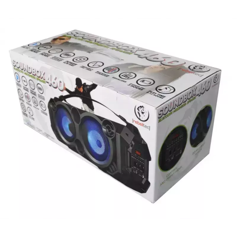Bluetooth skaļrunis SoundBox 460, melns