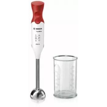 Bosch MSM64110 blenderis, rokas blenderis, 450 W, sarkans, balts