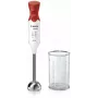 Bosch MSM64110 blenderis, rokas blenderis, 450 W, sarkans, balts