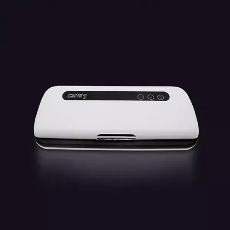 Vakuumēšanas iekārta Adler CR 4470 (balta) — 110 W, skārienvadība, vada novietne, 5 vakuuma maisi komplektā