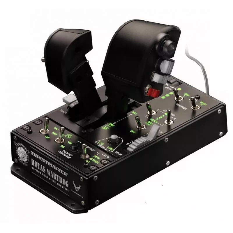 Thrustmaster HOTAS Warthog Dual Throttles Melns USB Flight Sim PC