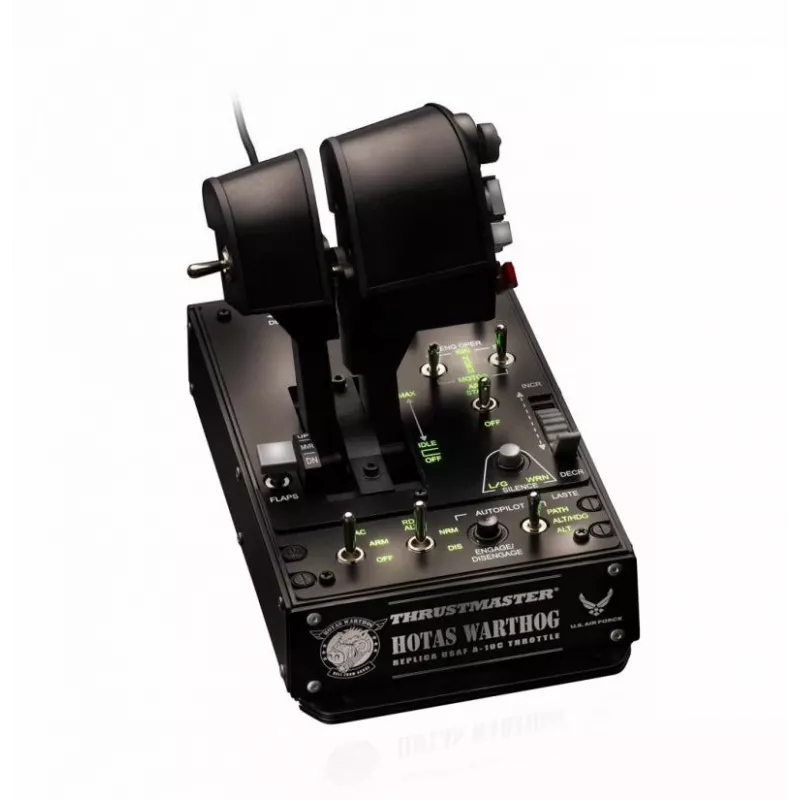 Thrustmaster HOTAS Warthog Dual Throttles Melns USB Flight Sim PC