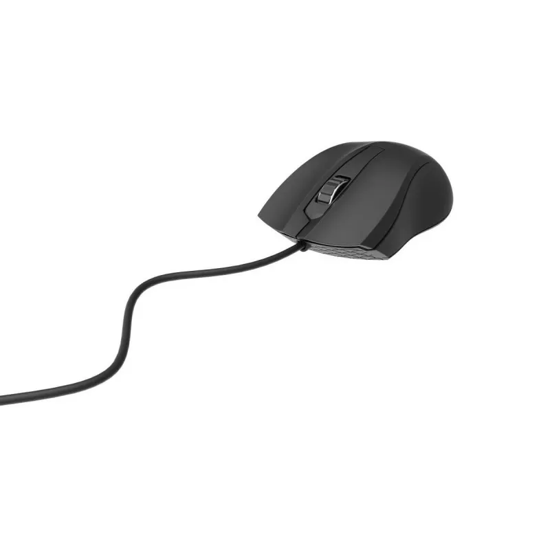 Vadu optiskā pele abām rokām Gembird MUS-3B-01 — USB Type-A, 1000 DPI, 3 pogas, melna