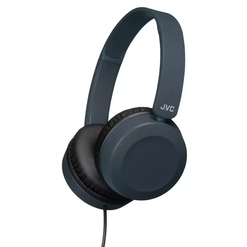 Austiņas JVC Powerful Sound vadu, uz auss, zilas