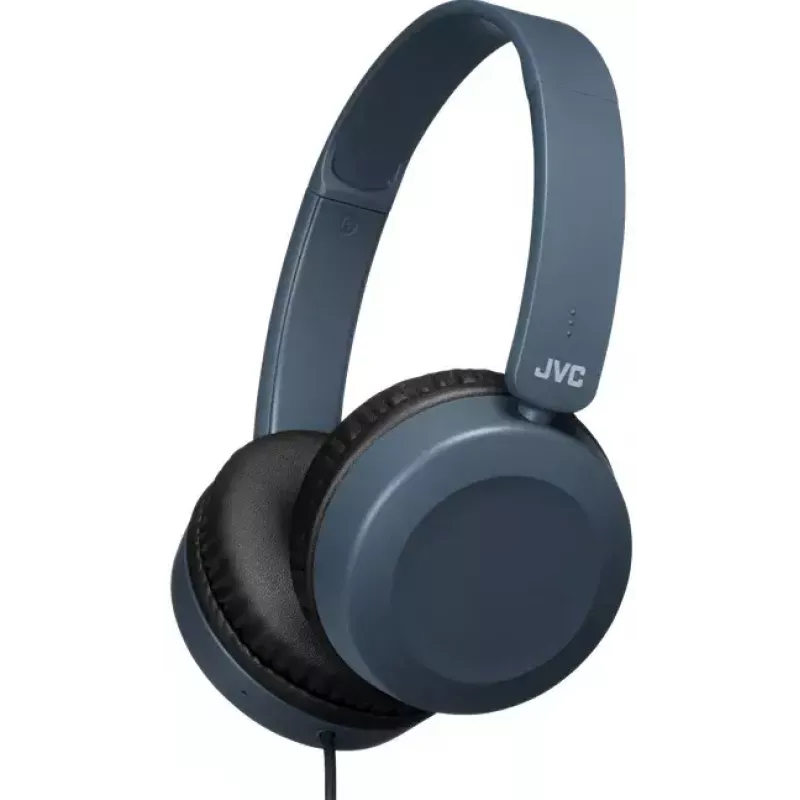 Austiņas JVC Powerful Sound vadu, uz auss, zilas