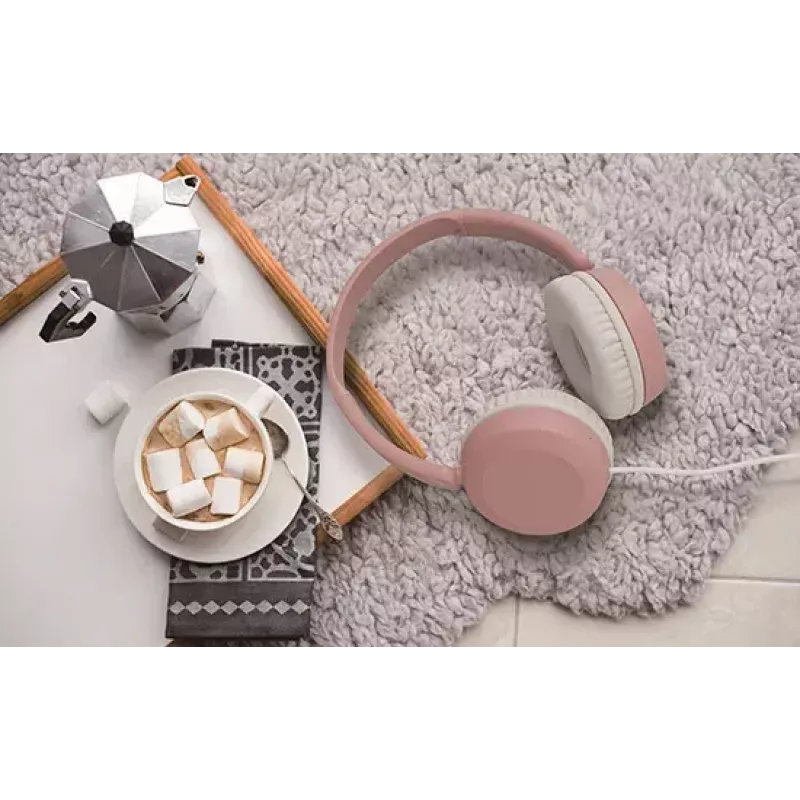 Austiņas JVC Powerful Sound vadu, uz auss, zilas