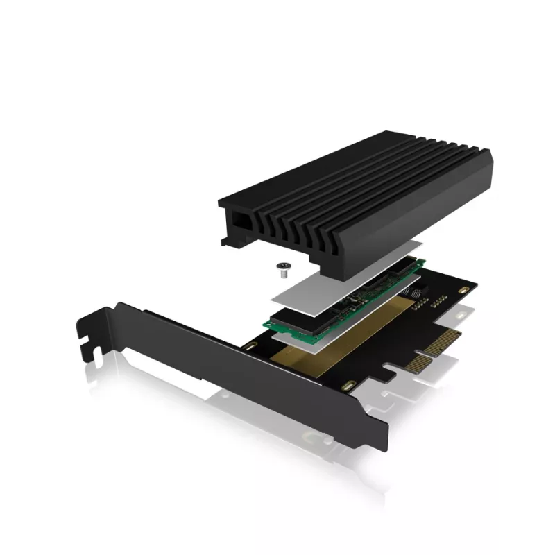 ICY BOX IB-PCI214M2-HSL interfeisa kartes/adapteris iekšējais M.2