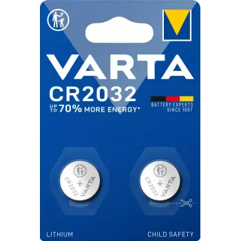 Vienreizlietojamā baterija Varta 06032 CR2032 litija