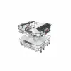 Daļēji iebūvējama trauku mazgājamā mašīna WHIRLPOOL WIC 3C26 F — 60 cm, 14 komplekti, 46 dB, Energoklase E
