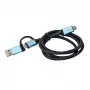 USB-C uz USB-C kabelis ar integrētu USB 3.0 adapteri i-tec C31USBCACBL