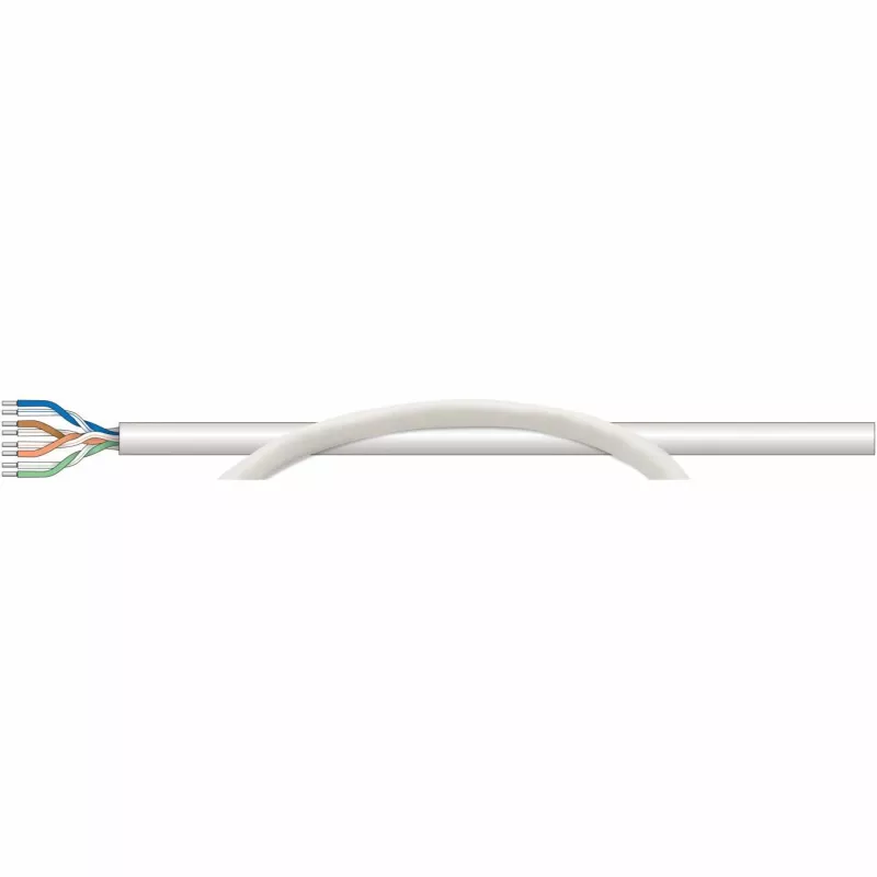 Intellinet tīkla kabelis vairumā Cat6, 23 AWG, viendzīslas vads, 305 m, pelēks, CCA, U/UTP, kaste