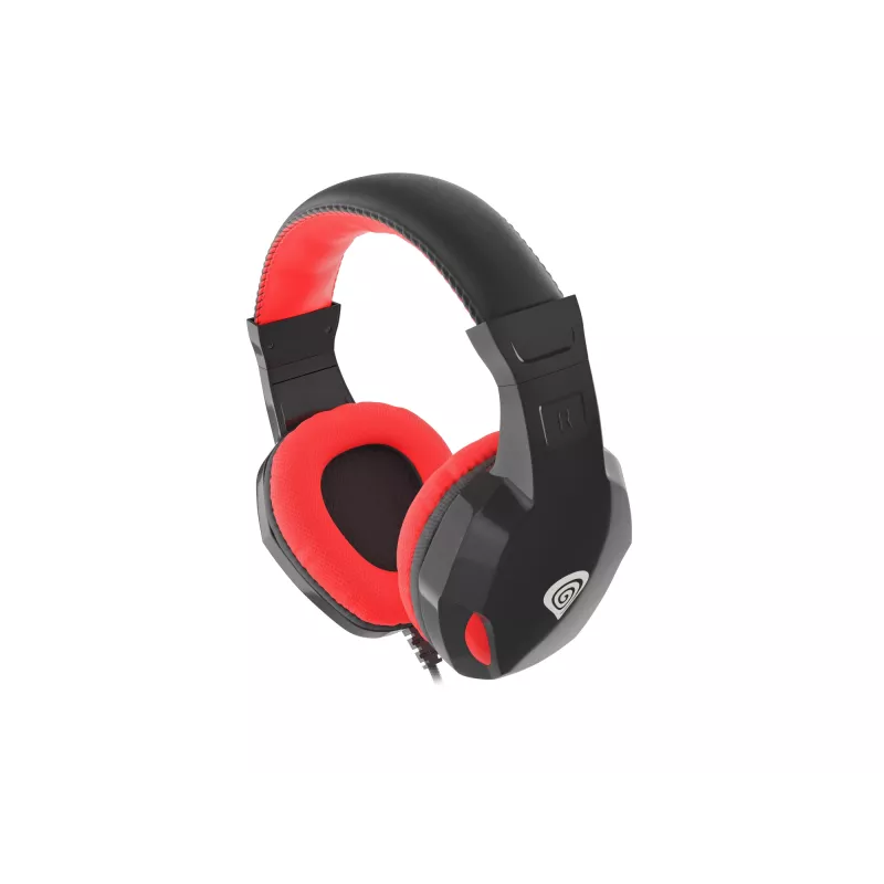 GENESIS Argon 110 Headset Wired Head-band Gaming Melns, Red